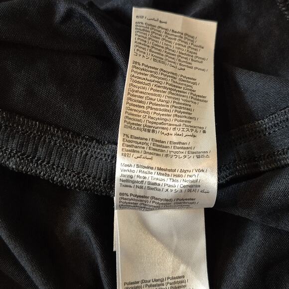 On Cloud Run On Clouds Focus Tank Mens Large Logo Sleeveless Top Black Wicking - Picture 8 of 10